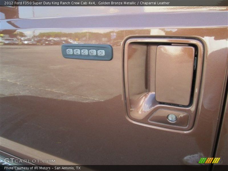 Golden Bronze Metallic / Chaparral Leather 2012 Ford F350 Super Duty King Ranch Crew Cab 4x4