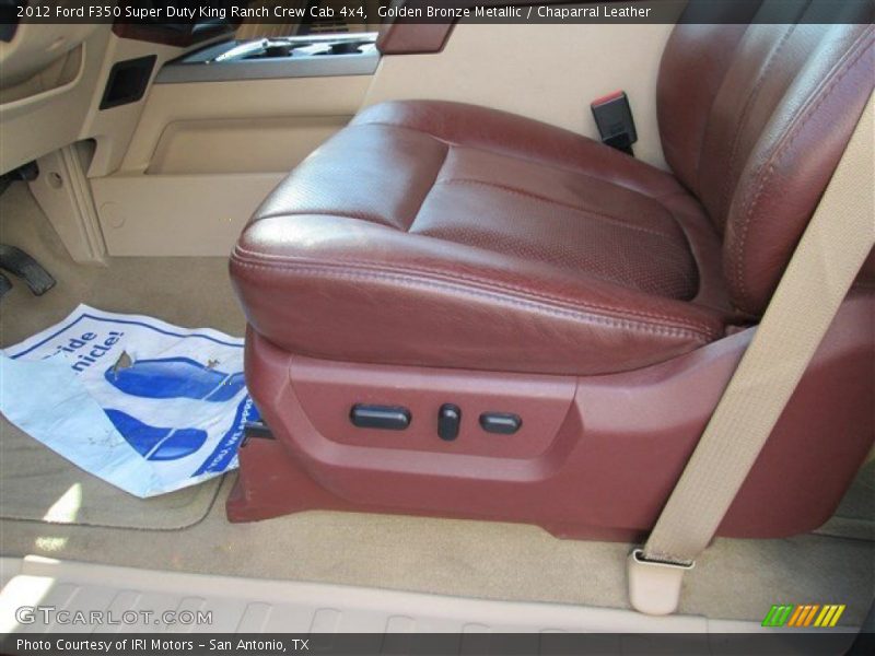 Golden Bronze Metallic / Chaparral Leather 2012 Ford F350 Super Duty King Ranch Crew Cab 4x4
