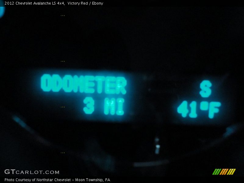Victory Red / Ebony 2012 Chevrolet Avalanche LS 4x4