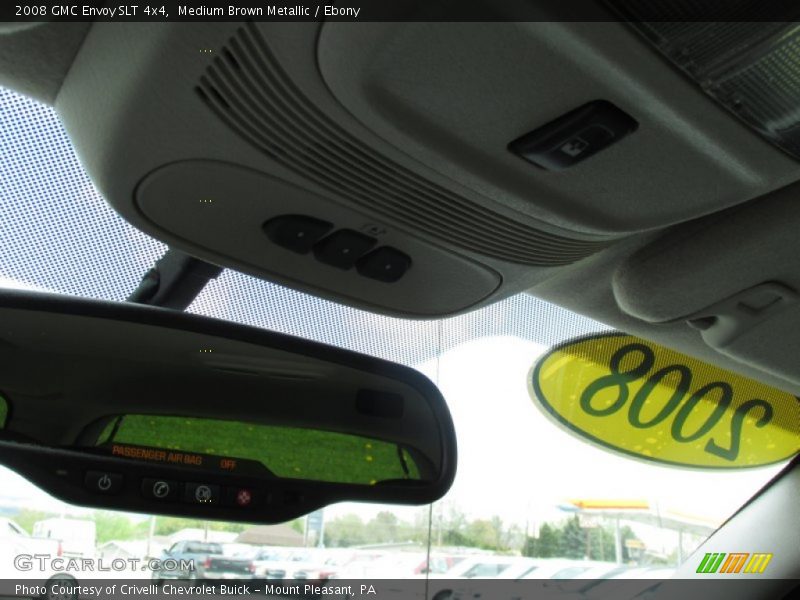 Medium Brown Metallic / Ebony 2008 GMC Envoy SLT 4x4
