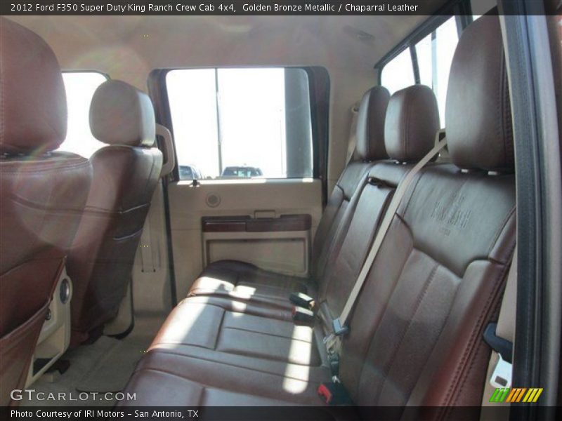 Golden Bronze Metallic / Chaparral Leather 2012 Ford F350 Super Duty King Ranch Crew Cab 4x4