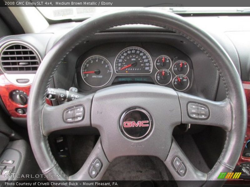 Medium Brown Metallic / Ebony 2008 GMC Envoy SLT 4x4