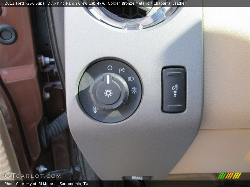 Golden Bronze Metallic / Chaparral Leather 2012 Ford F350 Super Duty King Ranch Crew Cab 4x4