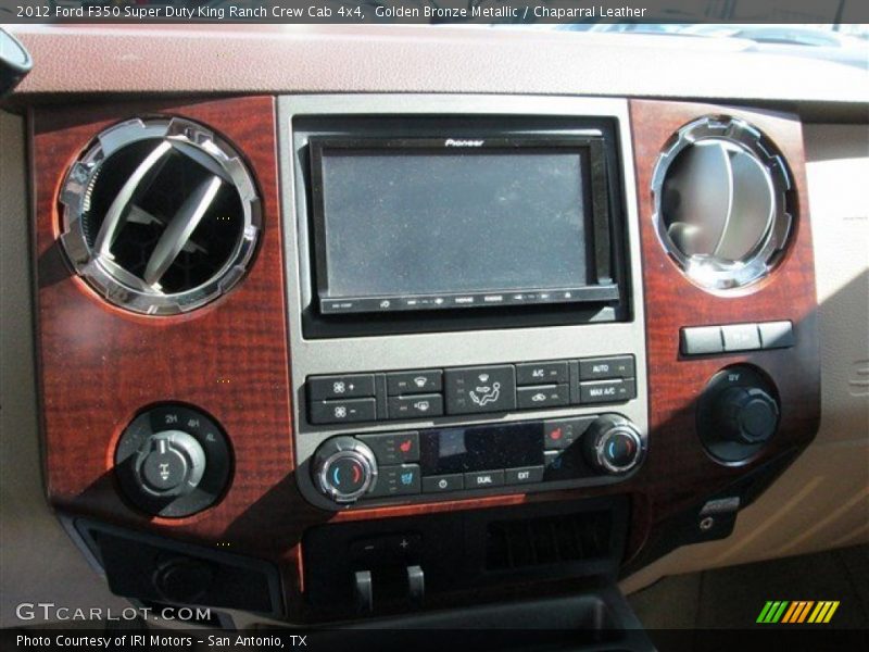 Golden Bronze Metallic / Chaparral Leather 2012 Ford F350 Super Duty King Ranch Crew Cab 4x4
