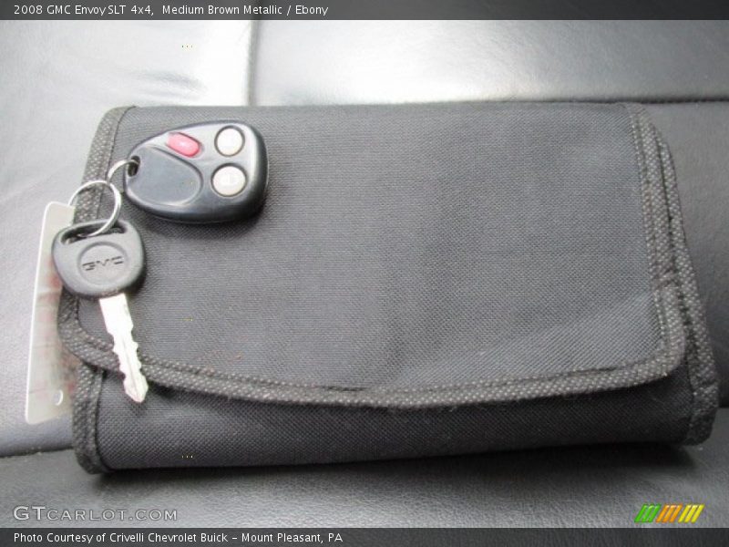 Medium Brown Metallic / Ebony 2008 GMC Envoy SLT 4x4