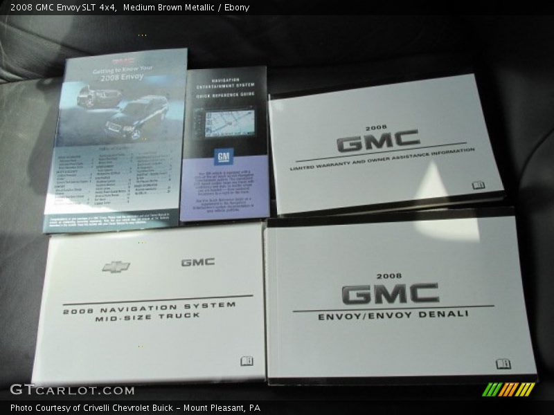 Medium Brown Metallic / Ebony 2008 GMC Envoy SLT 4x4