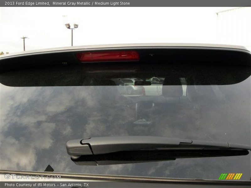 Mineral Gray Metallic / Medium Light Stone 2013 Ford Edge Limited