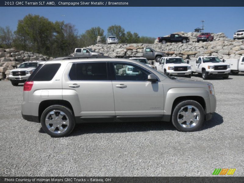  2013 Terrain SLT AWD Champagne Silver Metallic