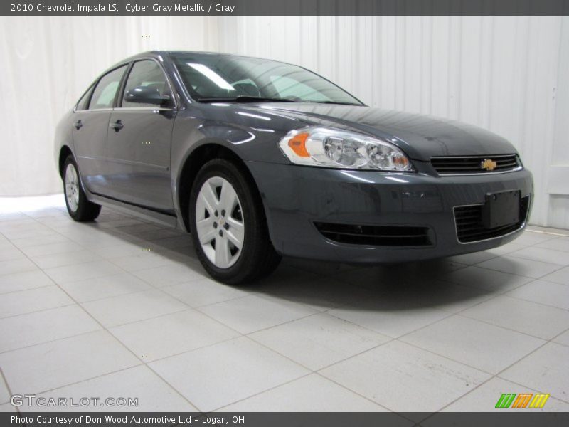 Cyber Gray Metallic / Gray 2010 Chevrolet Impala LS