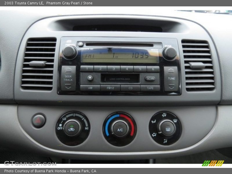 Phantom Gray Pearl / Stone 2003 Toyota Camry LE
