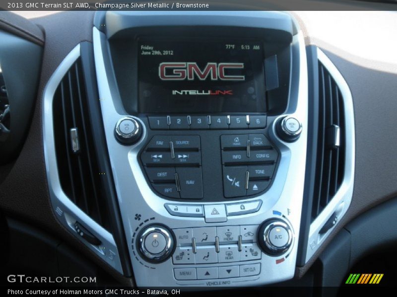 Controls of 2013 Terrain SLT AWD