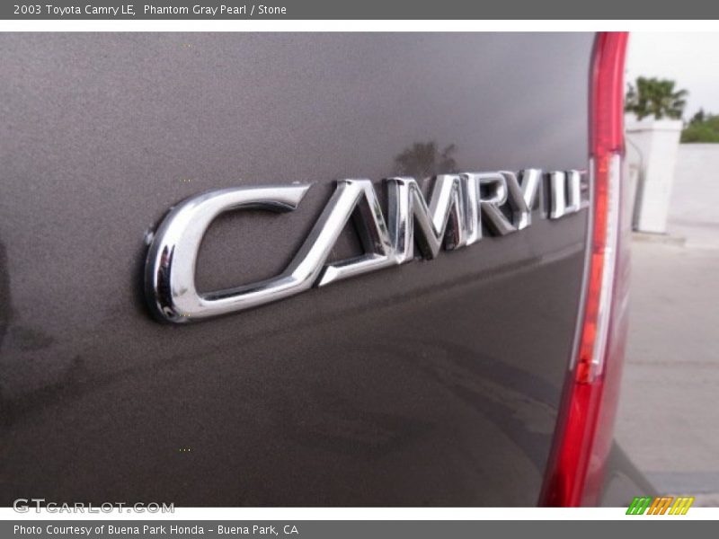 Phantom Gray Pearl / Stone 2003 Toyota Camry LE