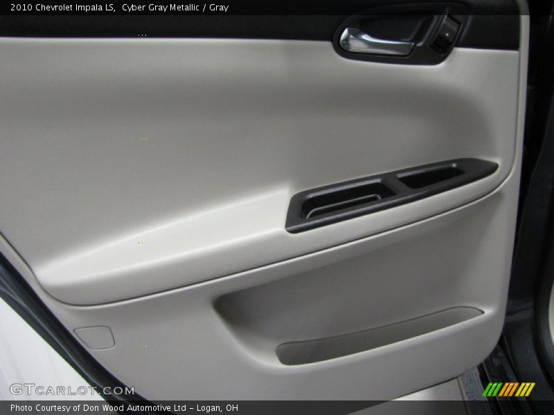 Cyber Gray Metallic / Gray 2010 Chevrolet Impala LS