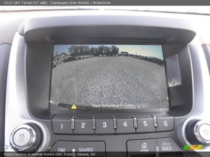 Controls of 2013 Terrain SLT AWD