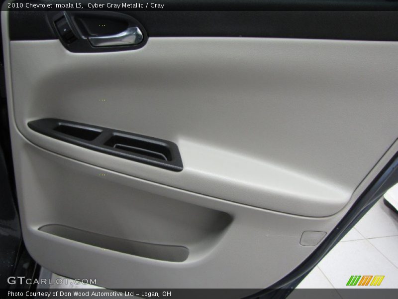 Cyber Gray Metallic / Gray 2010 Chevrolet Impala LS