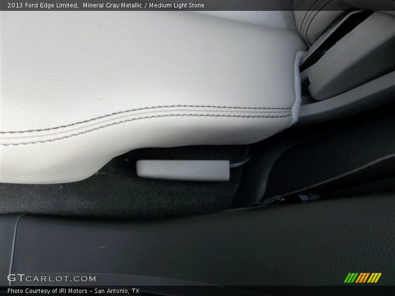 Mineral Gray Metallic / Medium Light Stone 2013 Ford Edge Limited