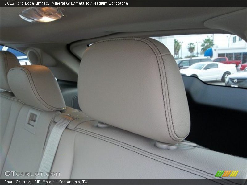 Mineral Gray Metallic / Medium Light Stone 2013 Ford Edge Limited