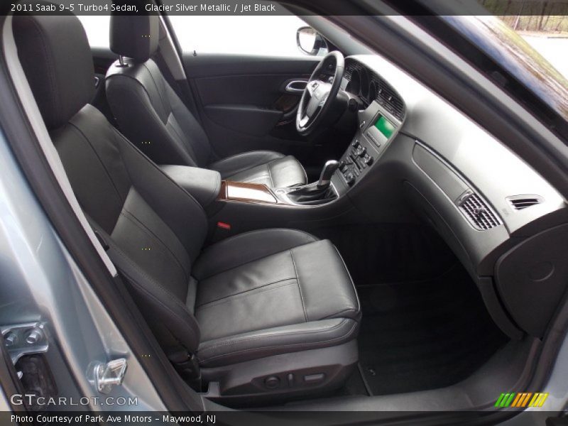 Glacier Silver Metallic / Jet Black 2011 Saab 9-5 Turbo4 Sedan