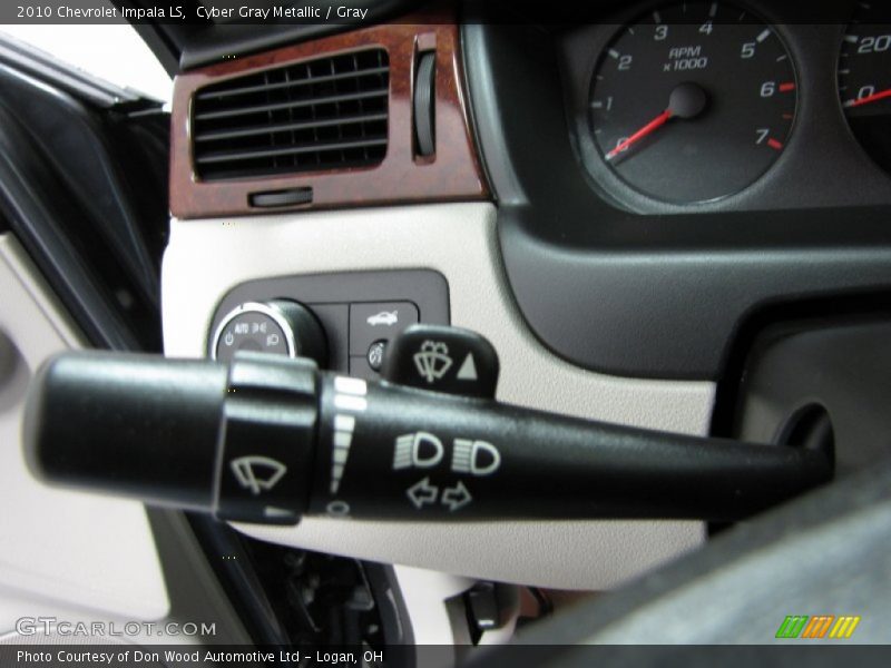Cyber Gray Metallic / Gray 2010 Chevrolet Impala LS