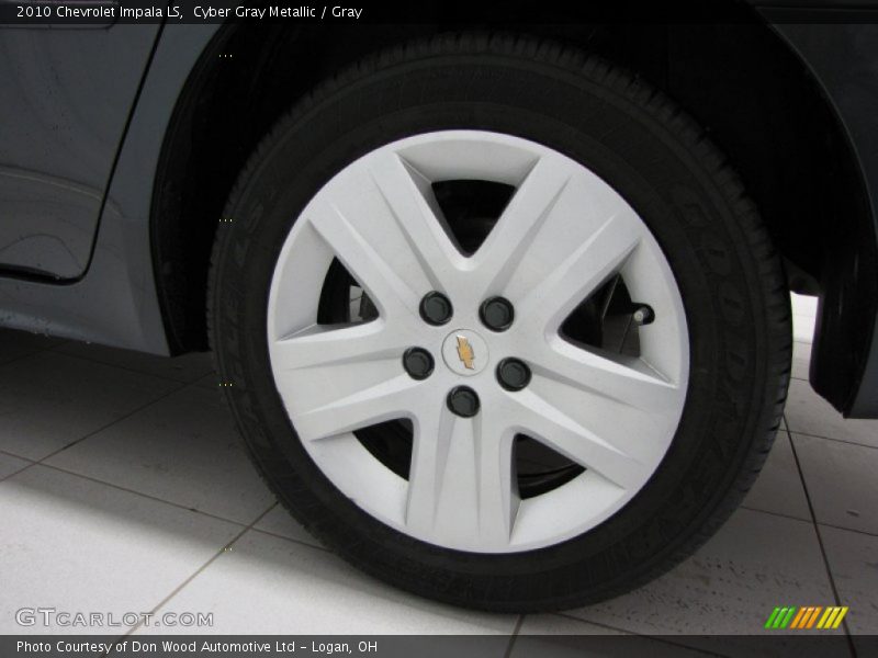 Cyber Gray Metallic / Gray 2010 Chevrolet Impala LS
