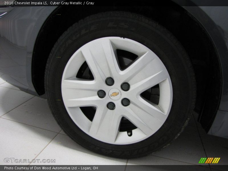 Cyber Gray Metallic / Gray 2010 Chevrolet Impala LS