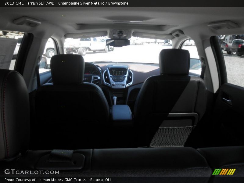 Champagne Silver Metallic / Brownstone 2013 GMC Terrain SLT AWD