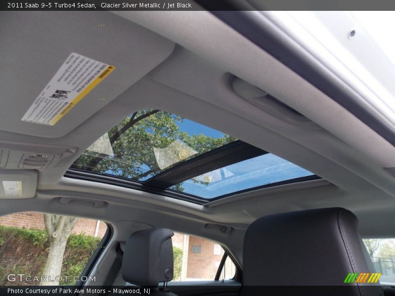 Glacier Silver Metallic / Jet Black 2011 Saab 9-5 Turbo4 Sedan