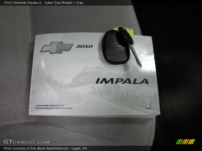 Cyber Gray Metallic / Gray 2010 Chevrolet Impala LS