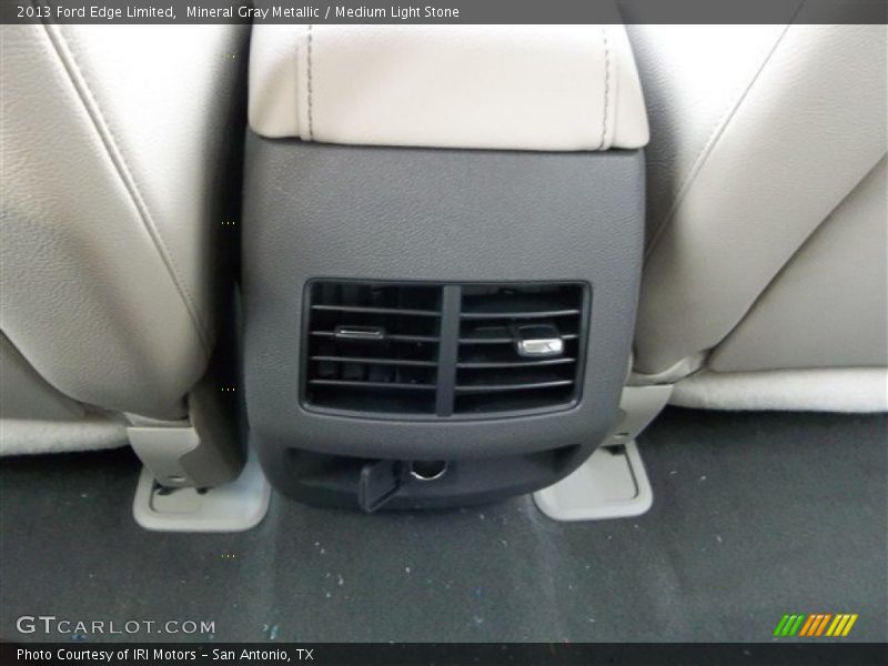 Mineral Gray Metallic / Medium Light Stone 2013 Ford Edge Limited