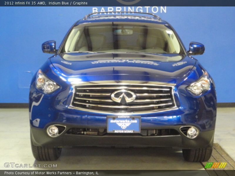 Iridium Blue / Graphite 2012 Infiniti FX 35 AWD