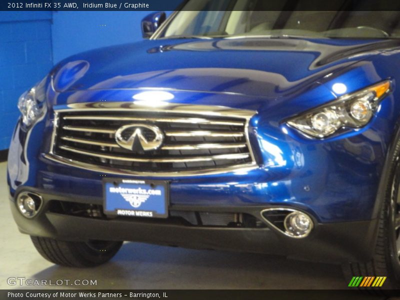 Iridium Blue / Graphite 2012 Infiniti FX 35 AWD