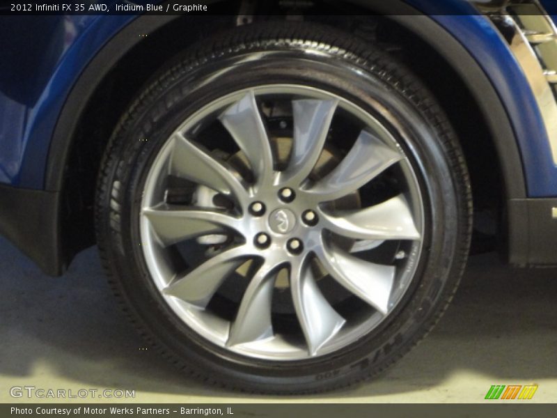 Iridium Blue / Graphite 2012 Infiniti FX 35 AWD