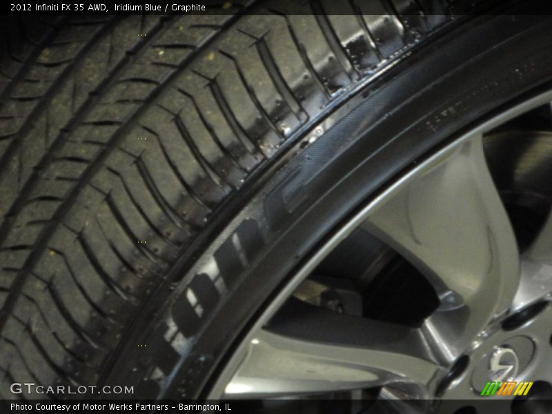 Iridium Blue / Graphite 2012 Infiniti FX 35 AWD