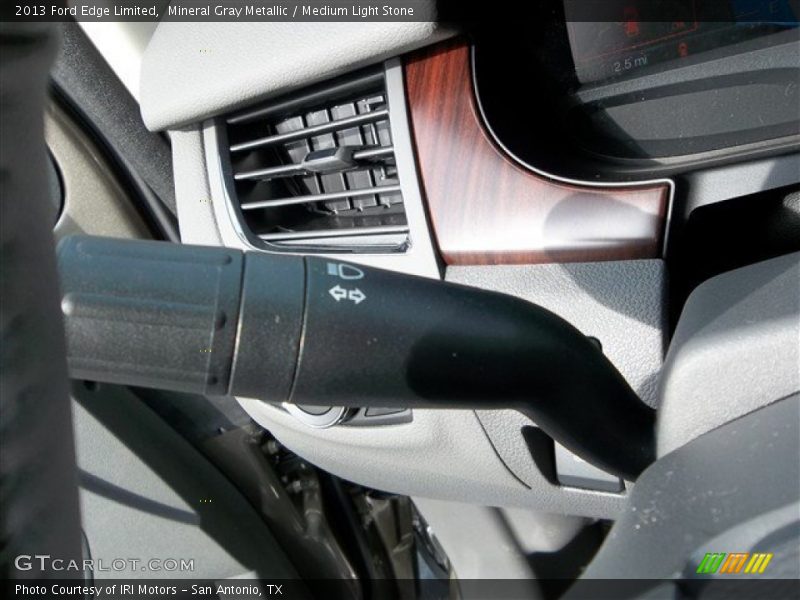 Mineral Gray Metallic / Medium Light Stone 2013 Ford Edge Limited