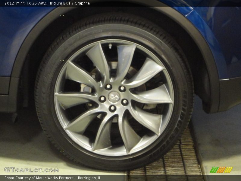 Iridium Blue / Graphite 2012 Infiniti FX 35 AWD