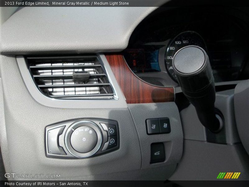 Mineral Gray Metallic / Medium Light Stone 2013 Ford Edge Limited