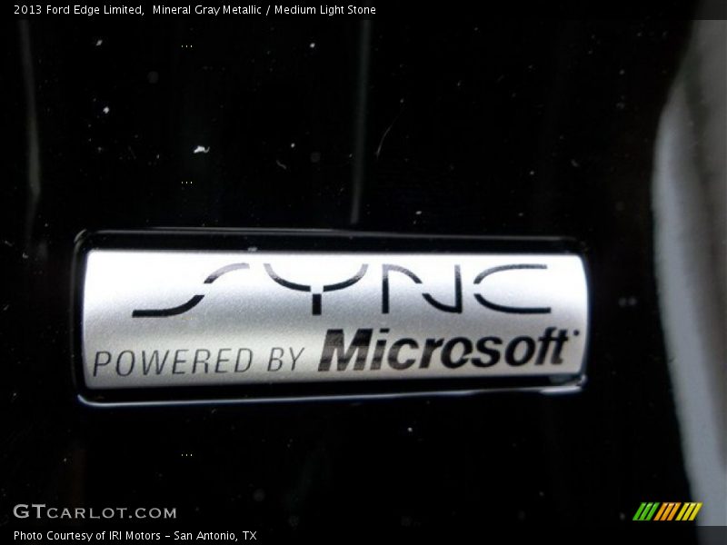 Mineral Gray Metallic / Medium Light Stone 2013 Ford Edge Limited
