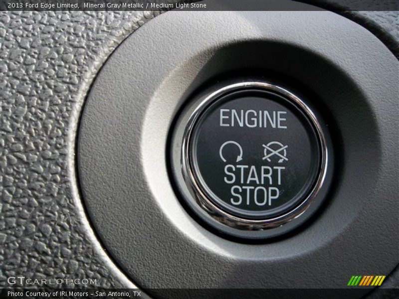 Mineral Gray Metallic / Medium Light Stone 2013 Ford Edge Limited