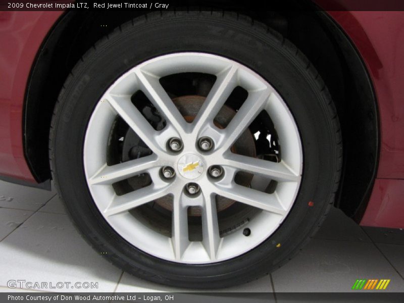 Red Jewel Tintcoat / Gray 2009 Chevrolet Impala LTZ