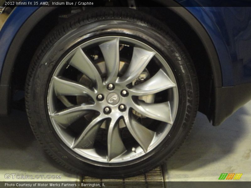 Iridium Blue / Graphite 2012 Infiniti FX 35 AWD