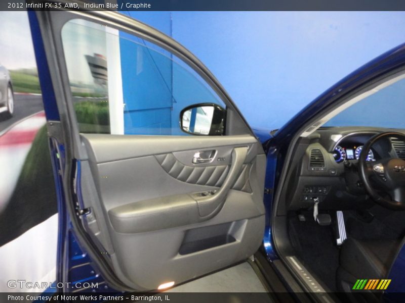 Iridium Blue / Graphite 2012 Infiniti FX 35 AWD