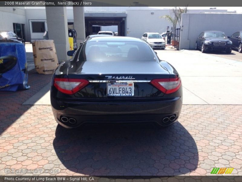 Nero (Black) / Nero 2008 Maserati GranTurismo