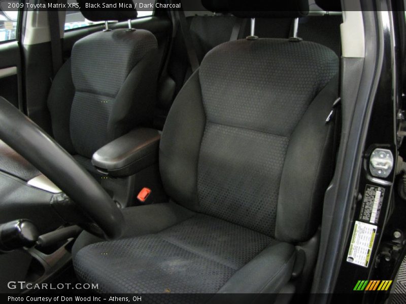 Black Sand Mica / Dark Charcoal 2009 Toyota Matrix XRS