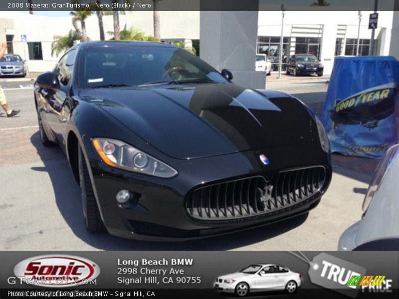 Nero (Black) / Nero 2008 Maserati GranTurismo