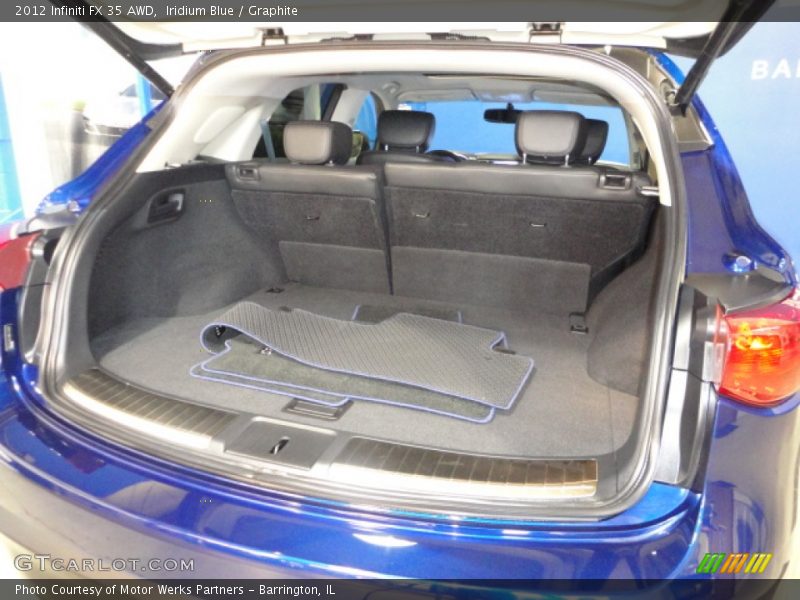 Iridium Blue / Graphite 2012 Infiniti FX 35 AWD