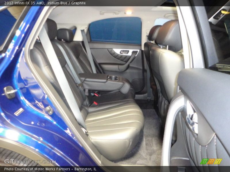 Iridium Blue / Graphite 2012 Infiniti FX 35 AWD