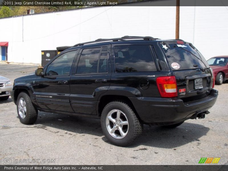 Black / Agate/Light Taupe 2001 Jeep Grand Cherokee Limited 4x4