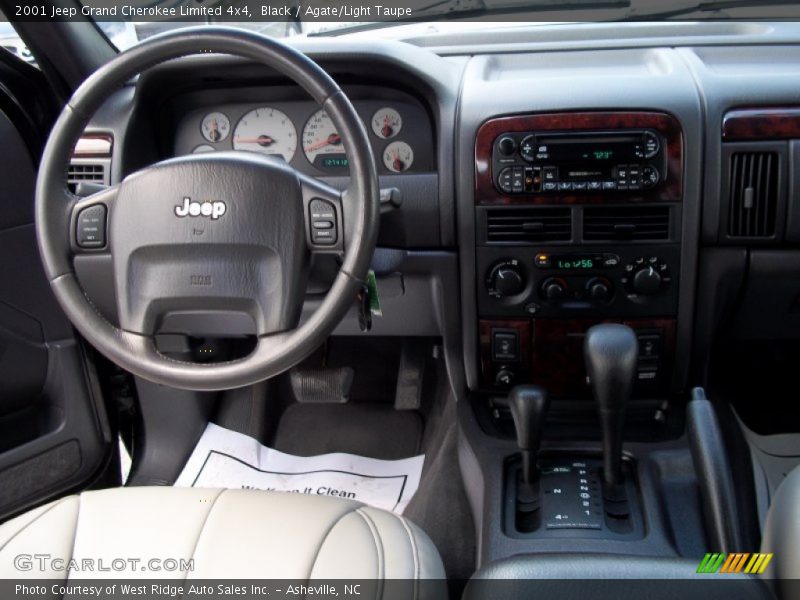 Black / Agate/Light Taupe 2001 Jeep Grand Cherokee Limited 4x4