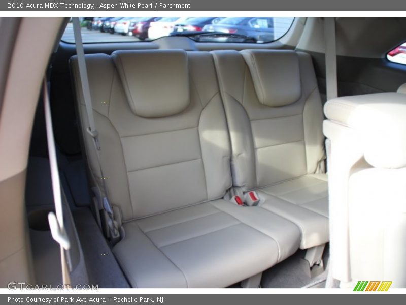 Aspen White Pearl / Parchment 2010 Acura MDX Technology