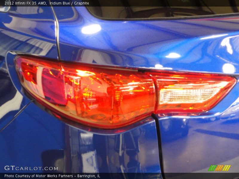 Iridium Blue / Graphite 2012 Infiniti FX 35 AWD